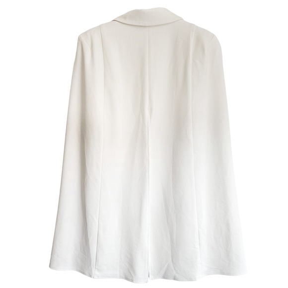 Katie May Boss Lady Cape Blazer Mini Dress Ivory White Small‎ - Picture 7 of 16